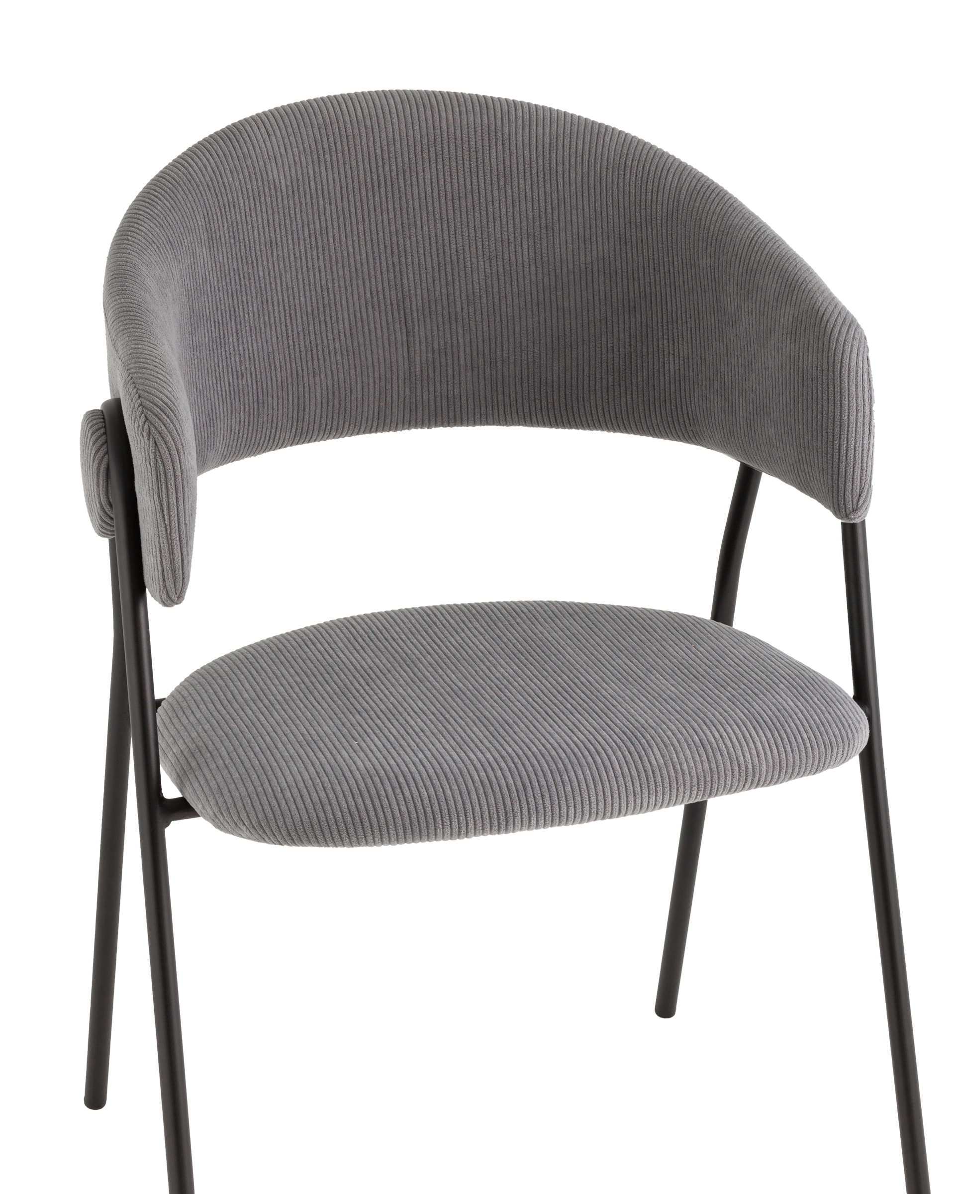 Стул Колин NEW вельвет серый Stool Group