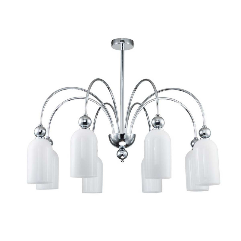 Люстра на штанге Escada 686/8PL Chrome