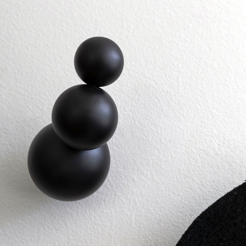 Крючок MOGG Bubble Black set of 5 MBU21O