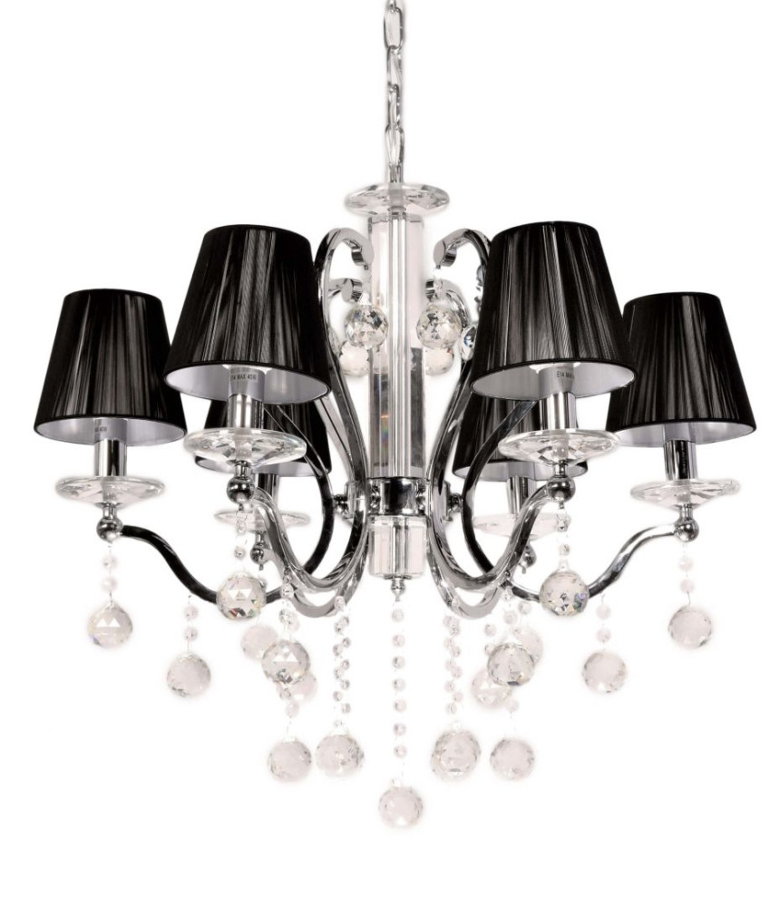Подвесная люстра Lumina Deco LDP 8033-6 BK