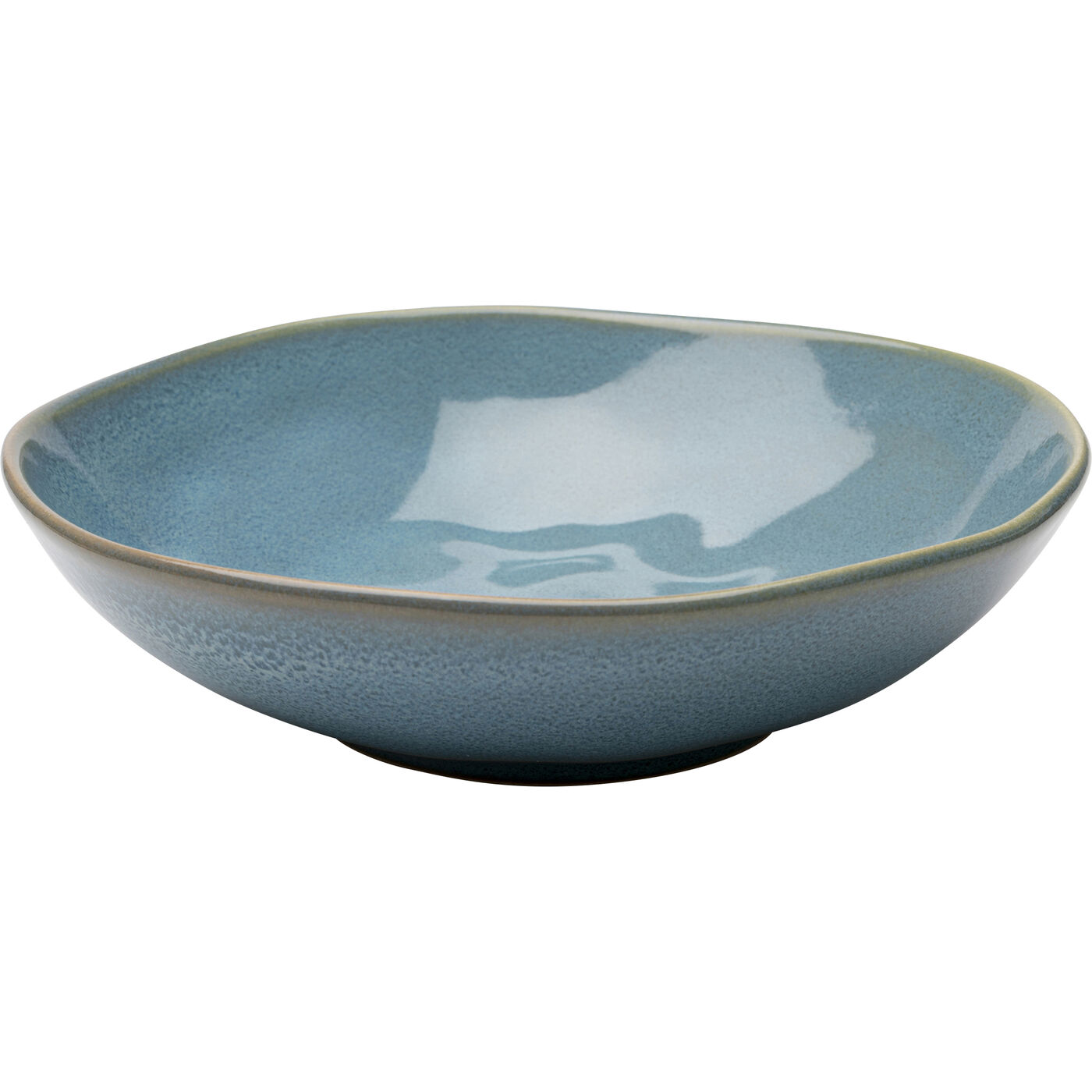Тарелка Deep Organic Turquoise Ø22cm KARE 58176