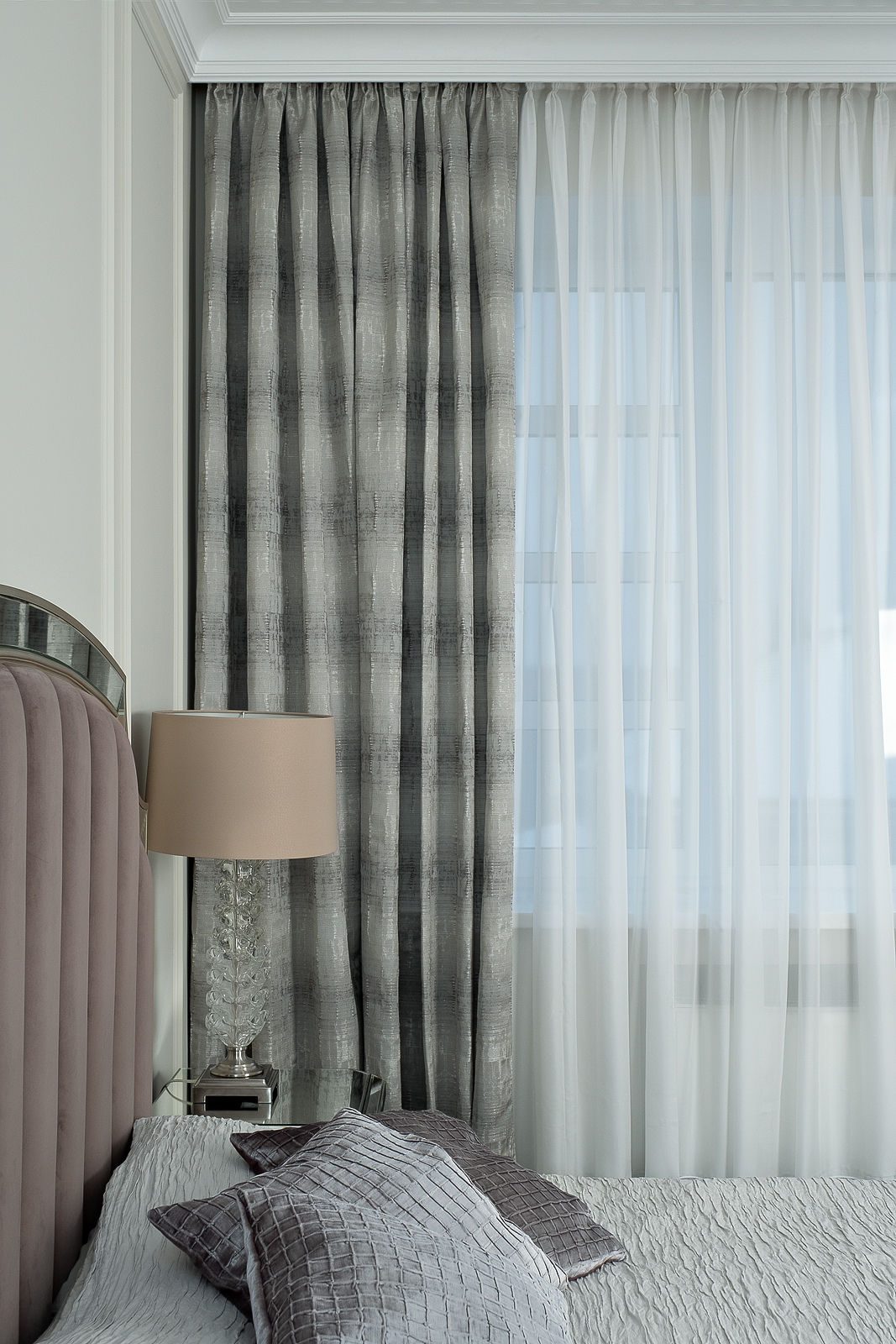 Портьера Luxury бирюза  275*260 Garda Decor 121GD-00007/1