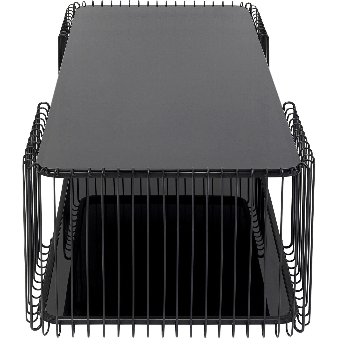 Стол кофейный Wire Double Black 120x60 см KARE 87818