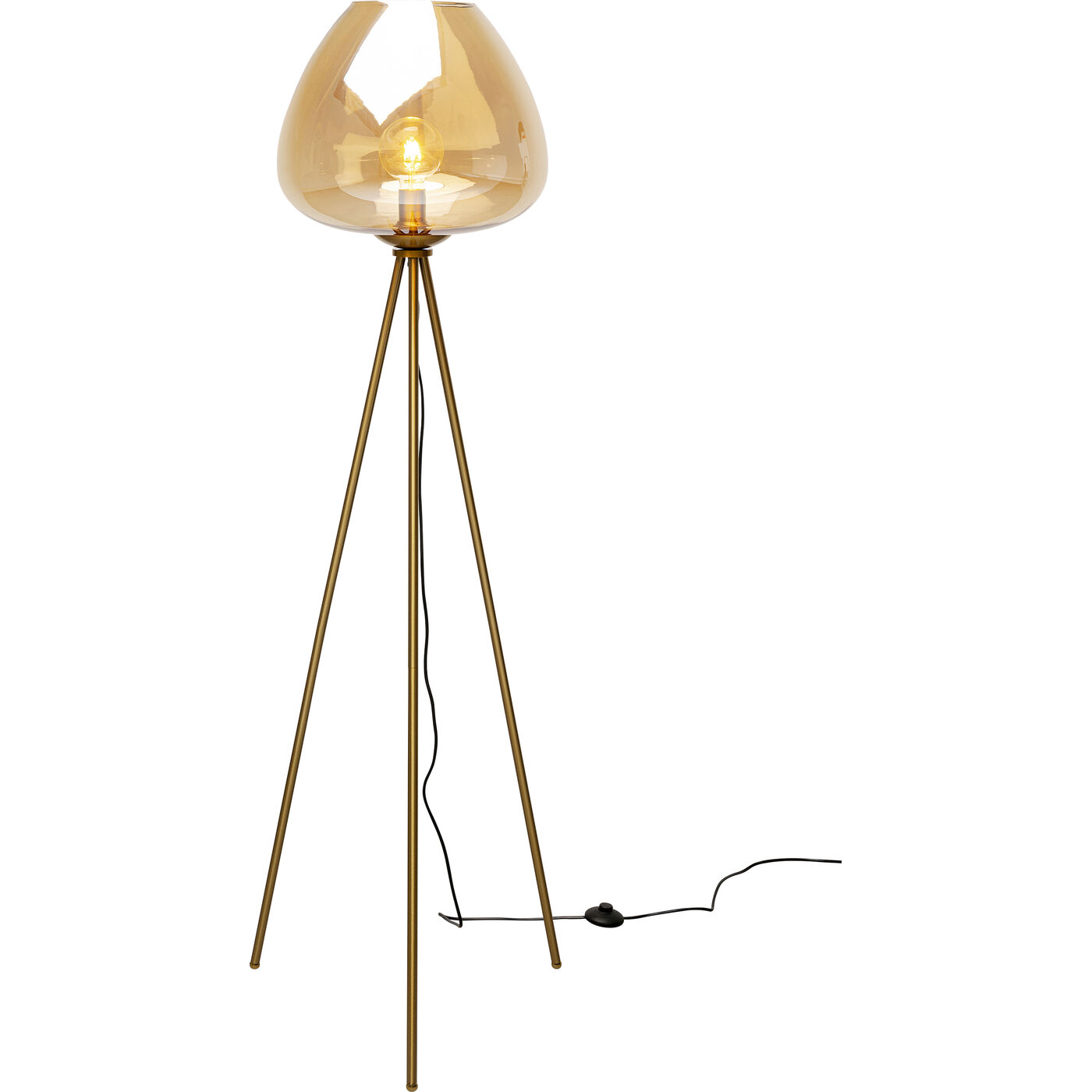 Светильник напольный Sphere Amber 146cm KARE 56698