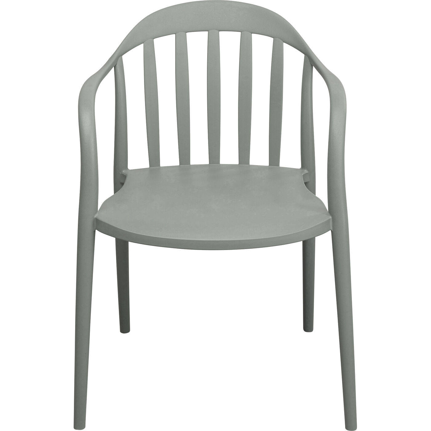 Стул с подлокотниками Flores Grey Green KARE 75723