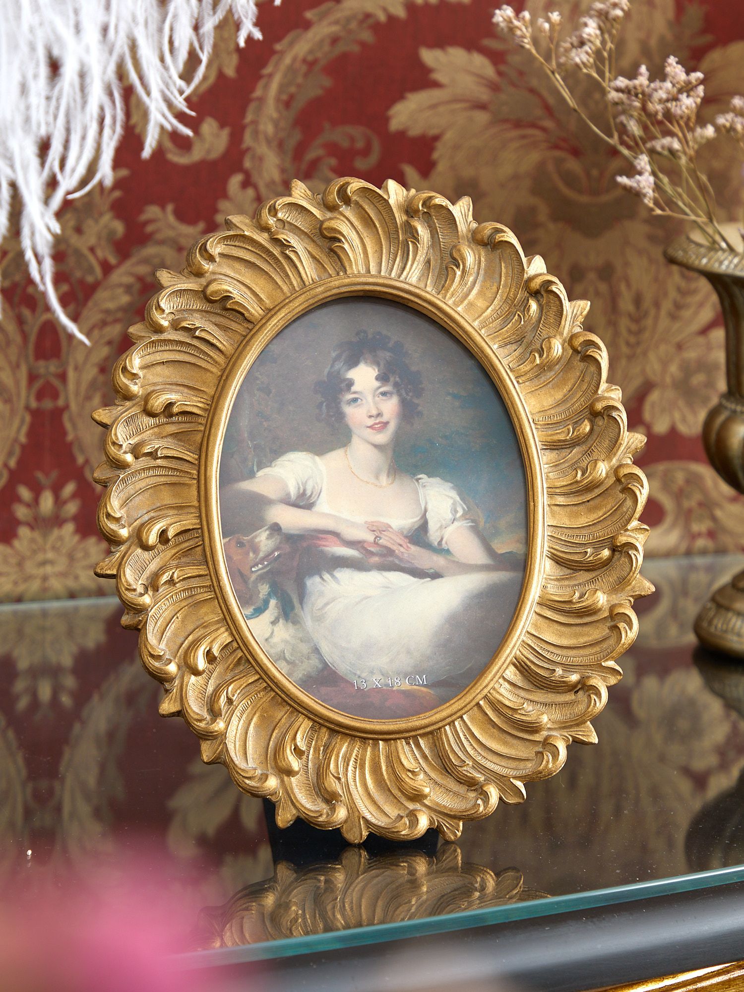 Фоторамка настольная, под старину Glasar 28-529