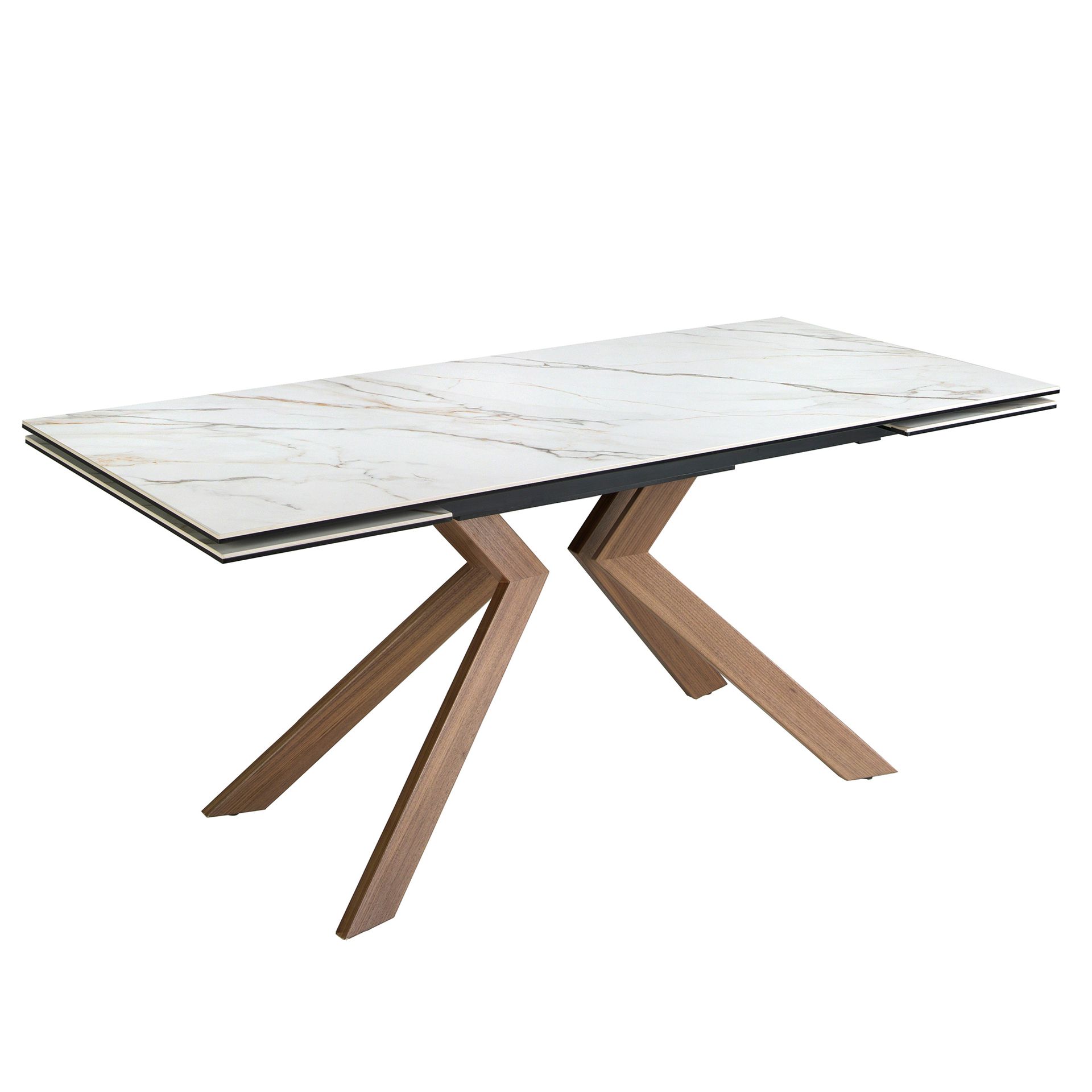Раздвижной обеденный стол 1120/MC22079DT прямоугольный 180/220/260 x 90 x 76 cm. Angel Cerda