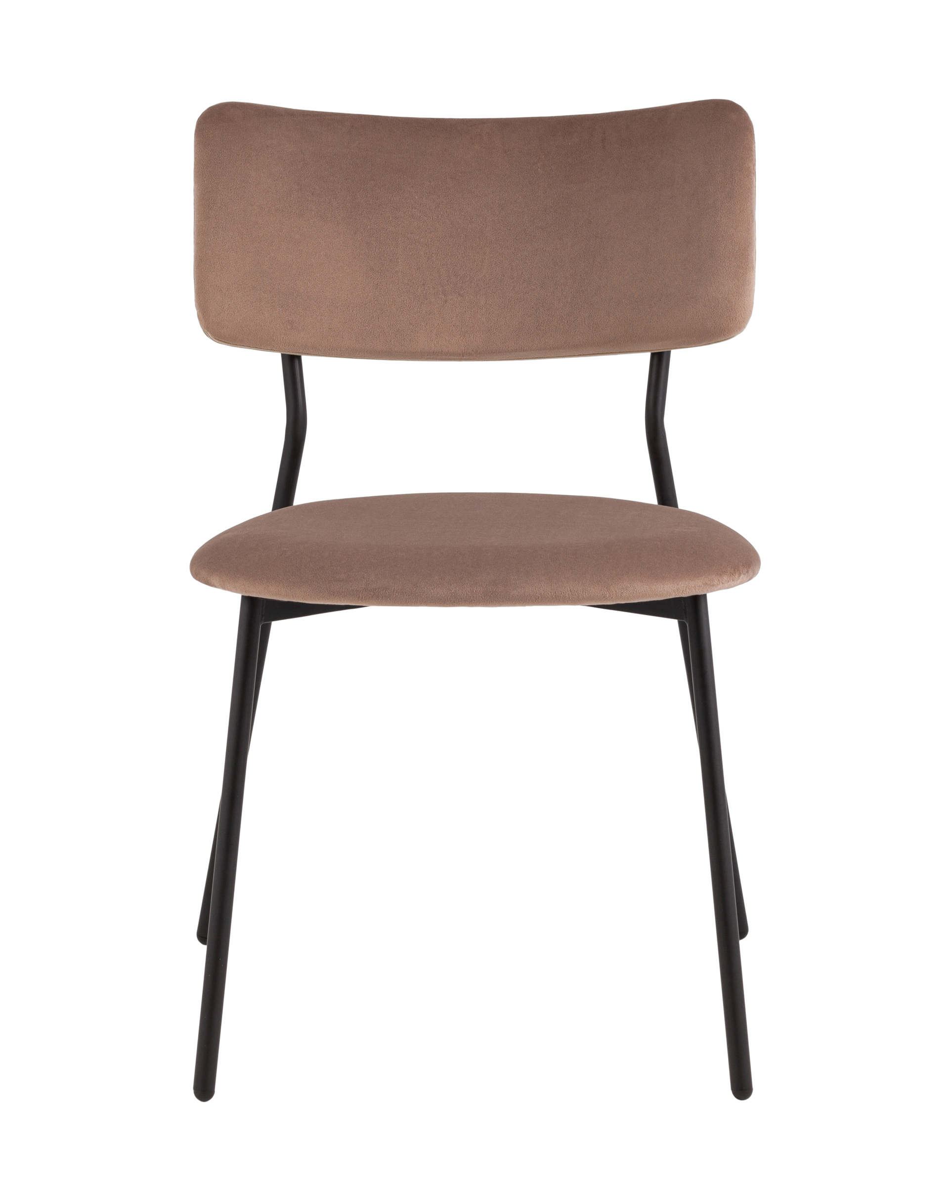 Стул Амелия велюр коричневый Stool Group