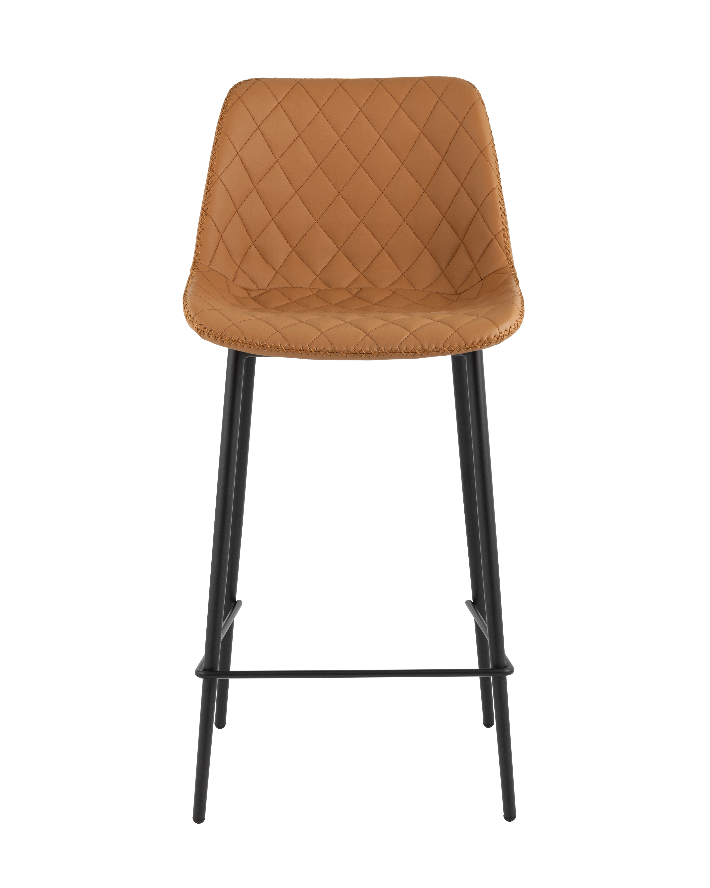 Стул барный Arch экокожа коричневый Stool Group