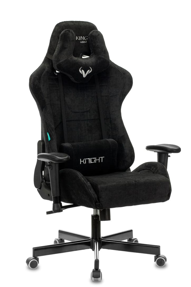 Кресло игровое Бюрократ VIKING KNIGHT LT20 FABRIC черный Stool Group