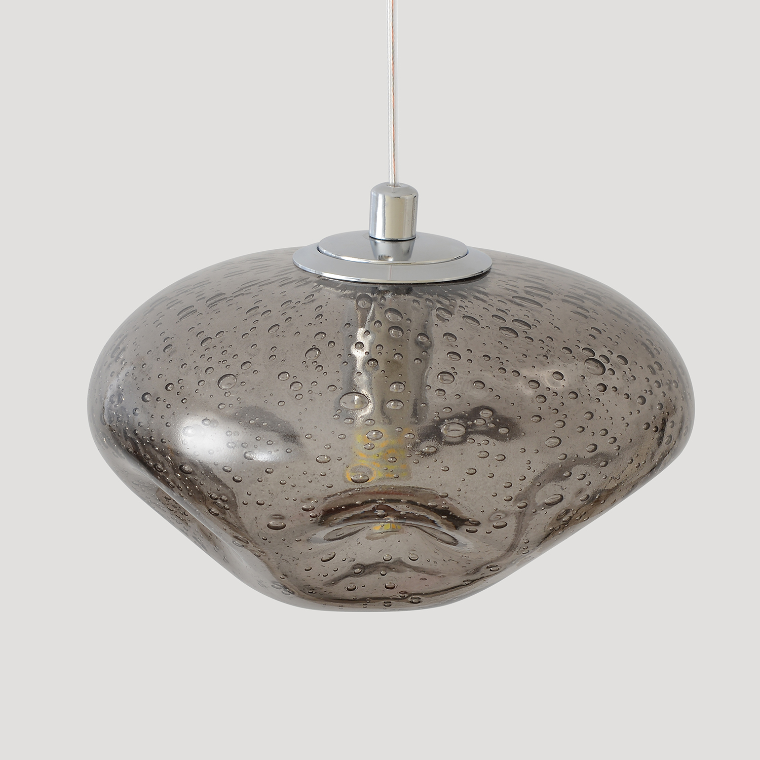 Светильник подвесной Crystal Lux FORMLESS SP1 SMOKE