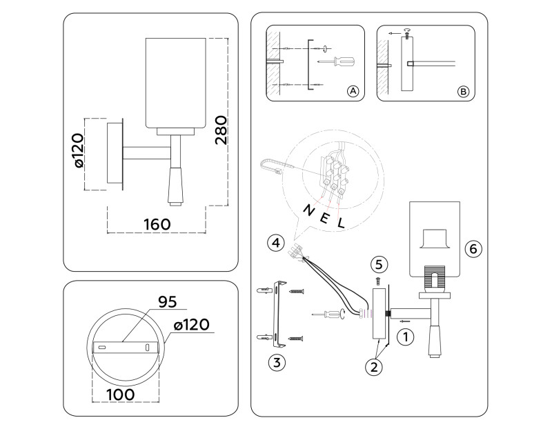 Бра Ambrella Light LH56265