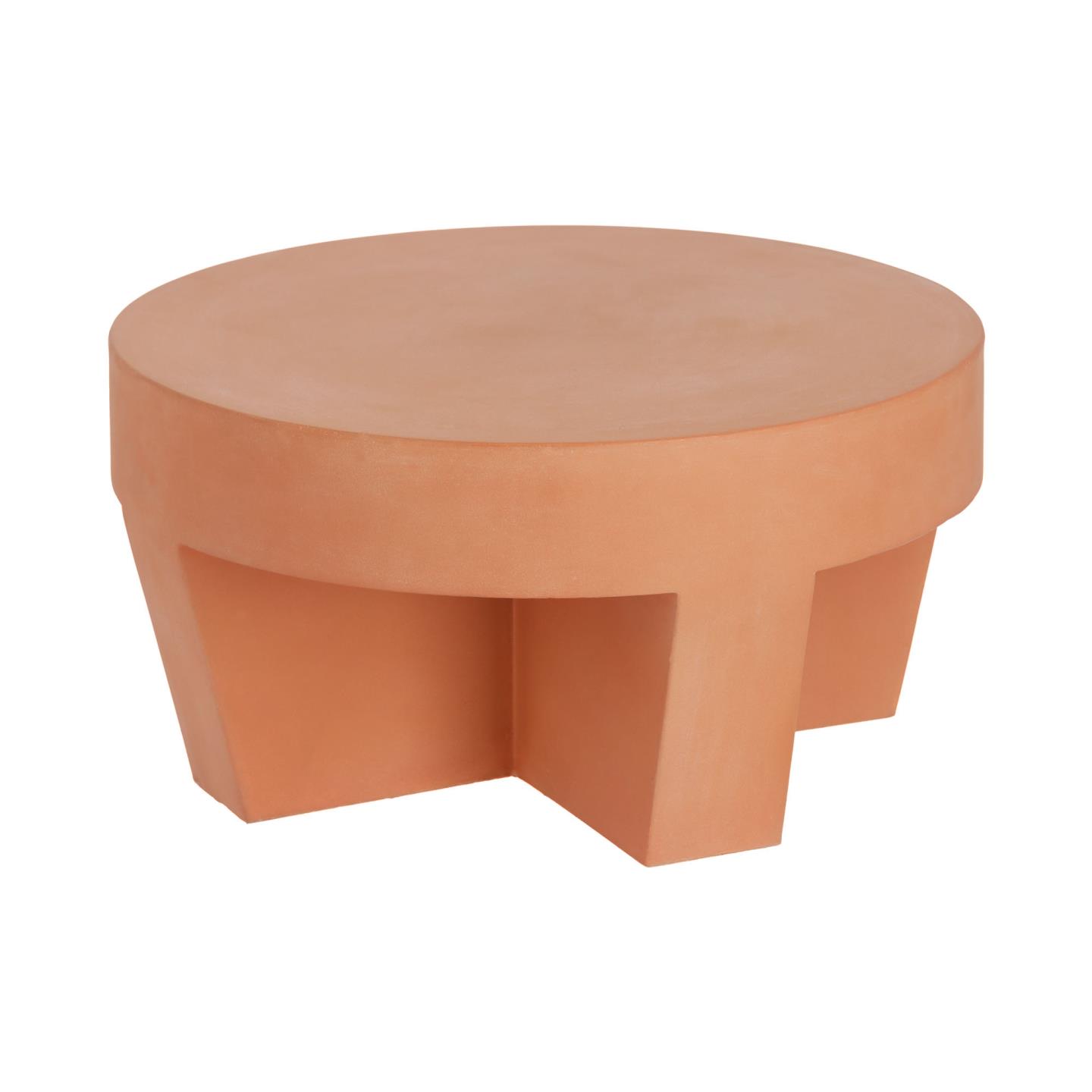 Кофейный столик Vilena из терракоты Ø 60 см La Forma (ex Julia Grup)