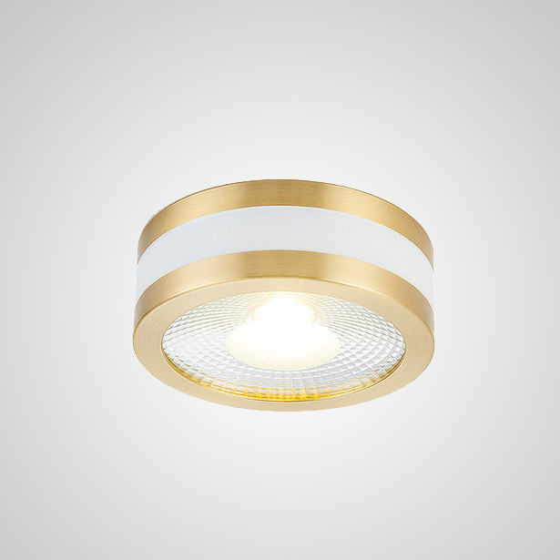 Точечный светильник MEUD D12 White Brass 5W by ImperiumLoft