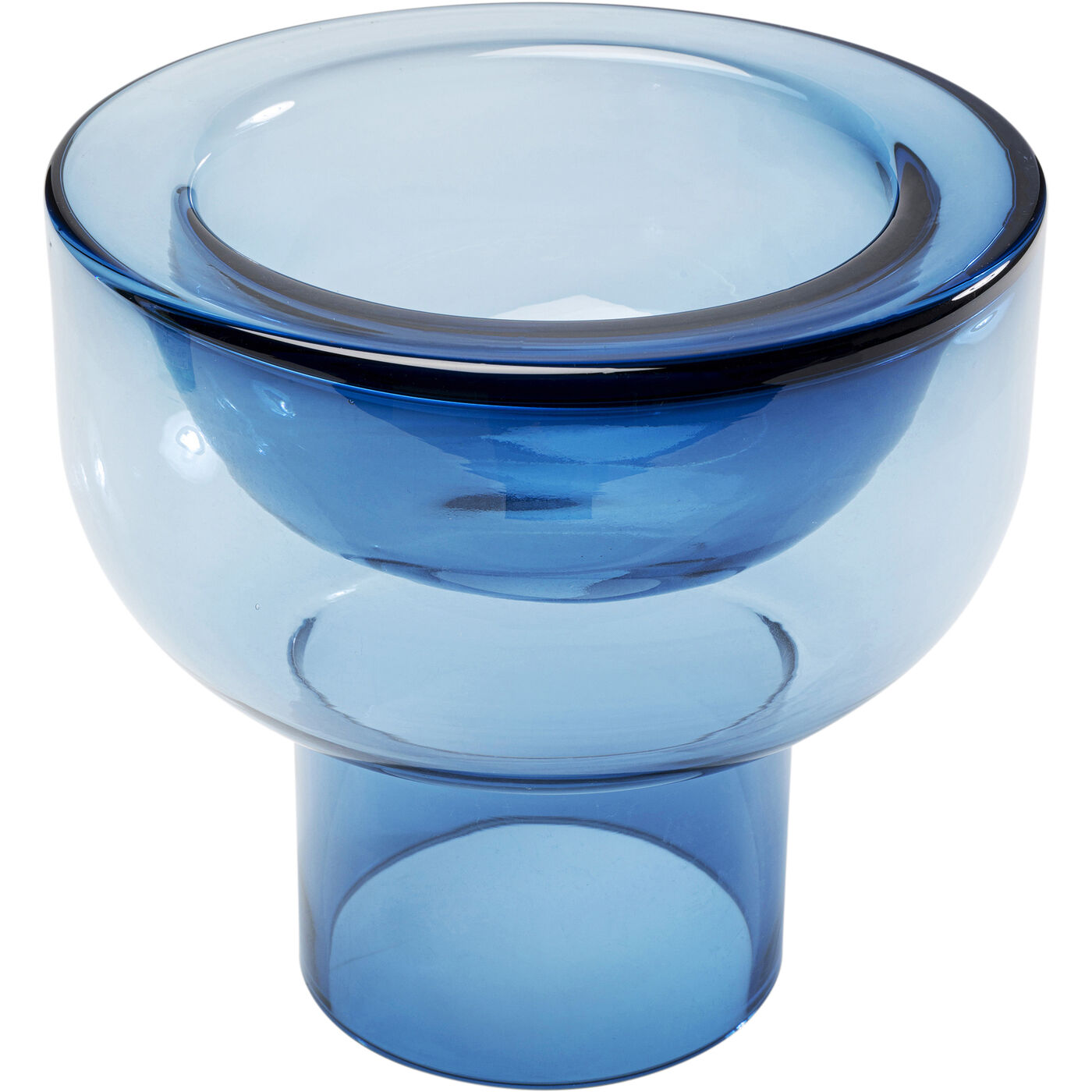 Ваза Grazioso Dark Blue 22см KARE 56140