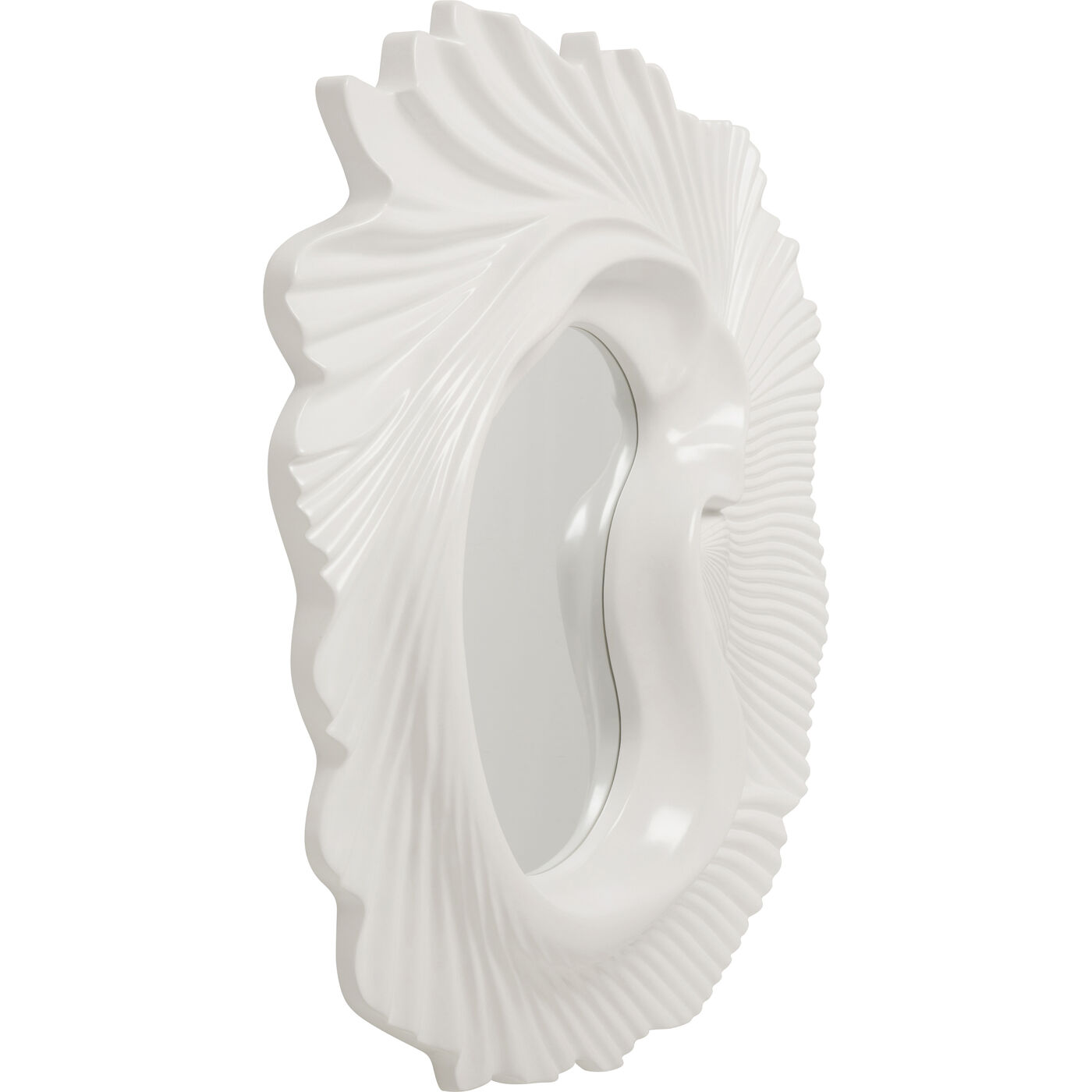 Зеркало настенное Orecchio White 162x146cm KARE 71076