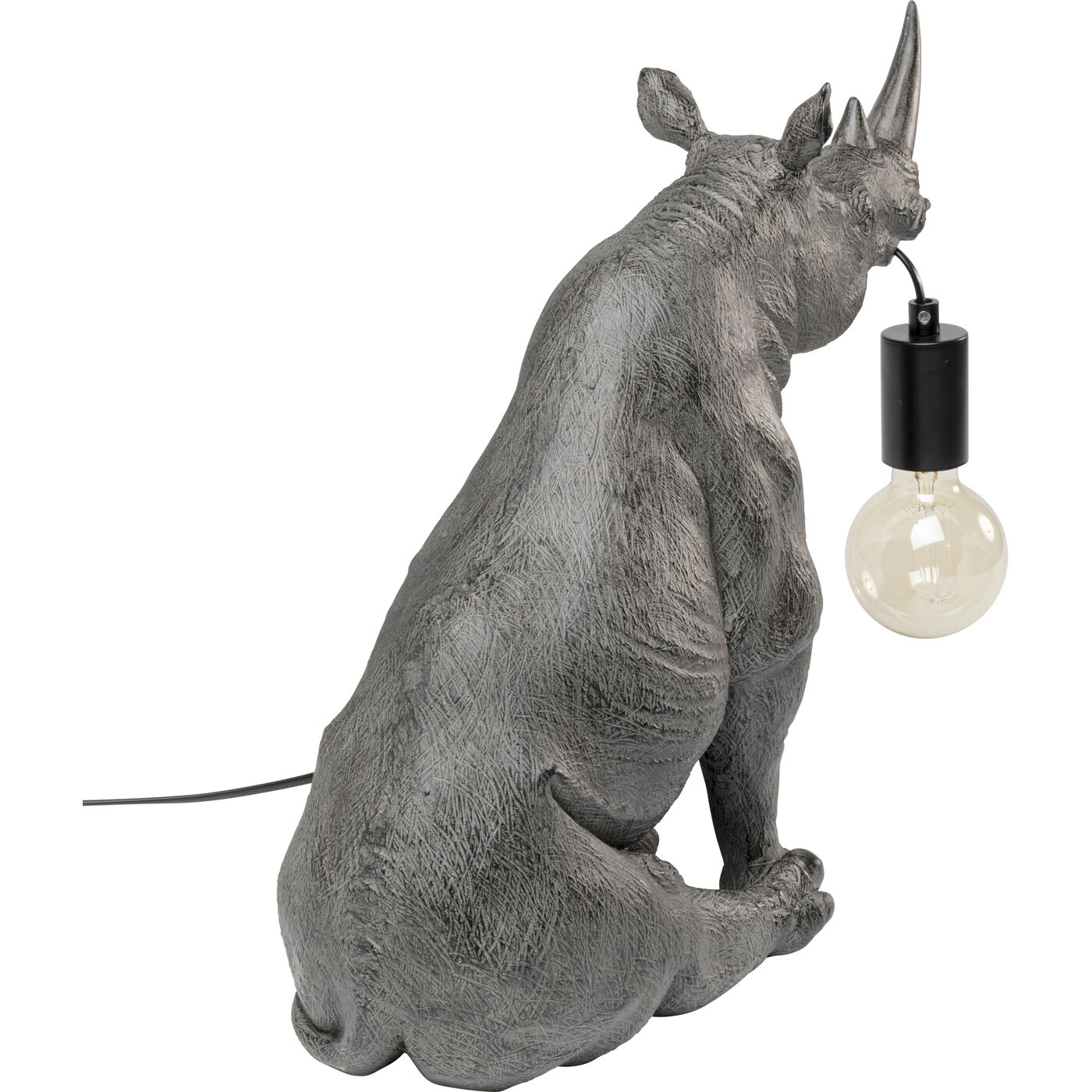 Светильник настольный Sitting Rhino 42cm KARE 57739