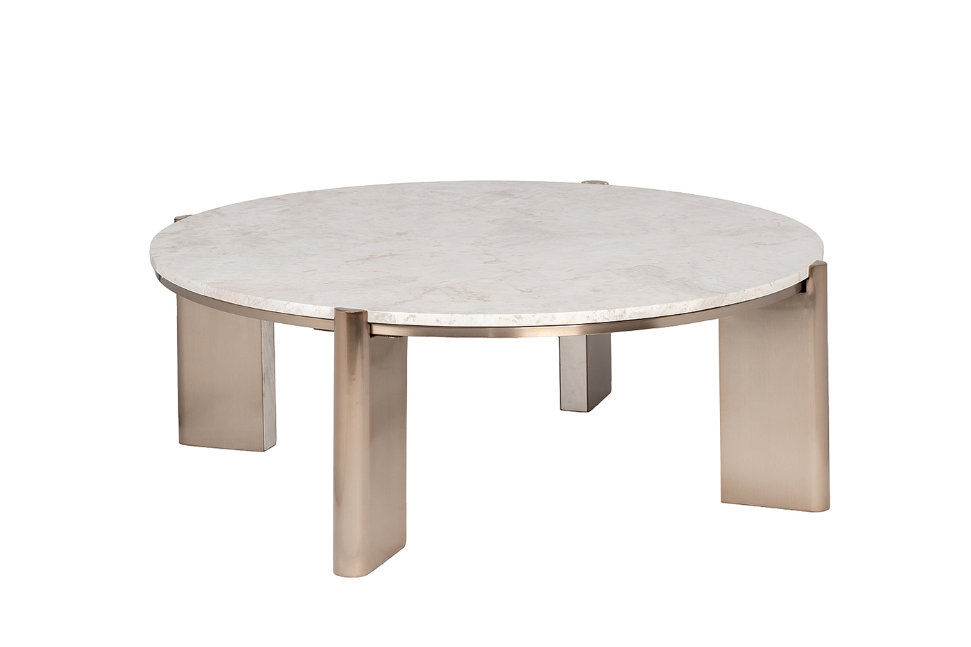 Стол журнальный белый мрамор Garda Decor 57EL-10082