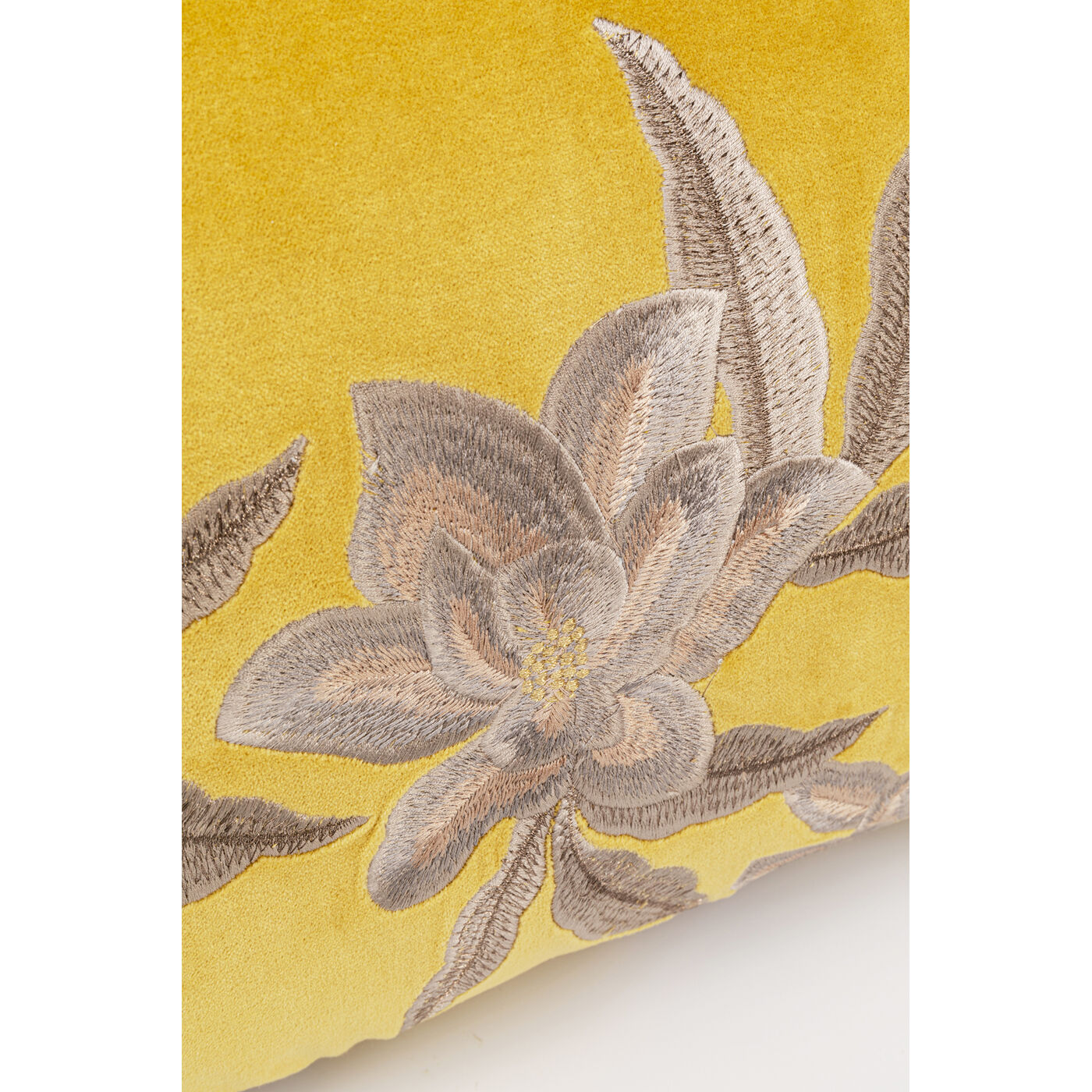Подушка Lovely Flowers Yellow 60x40cm KARE 58016