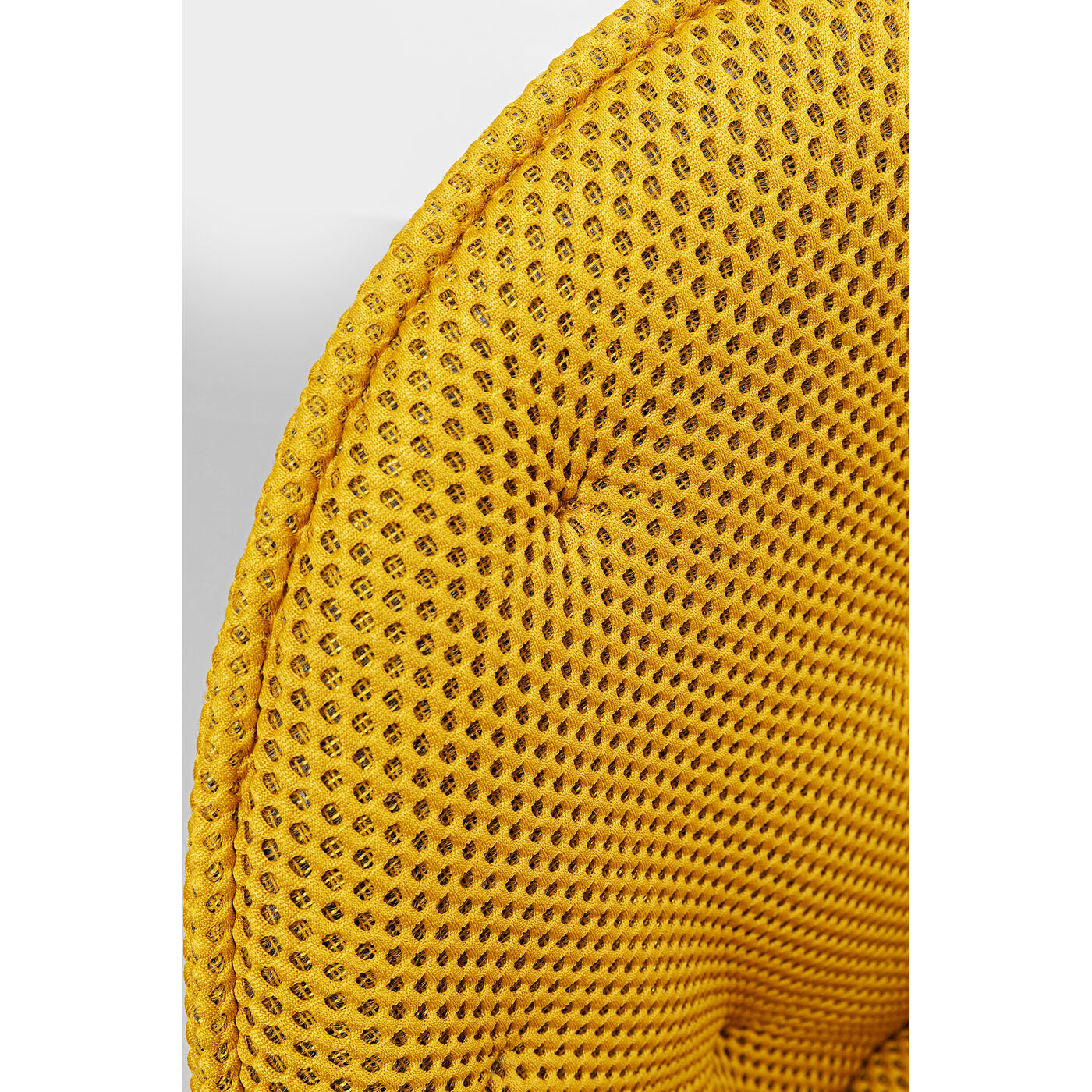 Стул вращающийся Carlito Mesh Yellow KARE 87682