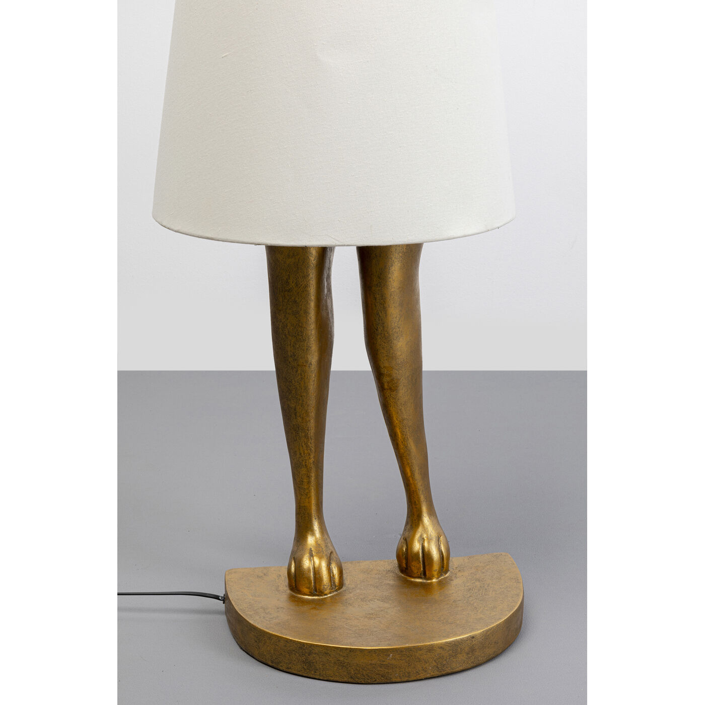 Светильник напольный Animal Rabbit Gold/White 150 см KARE 56129