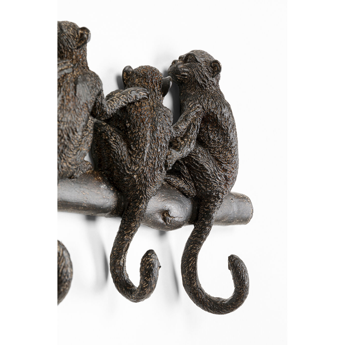 Вешалка Monkey Family 38cm KARE 70392