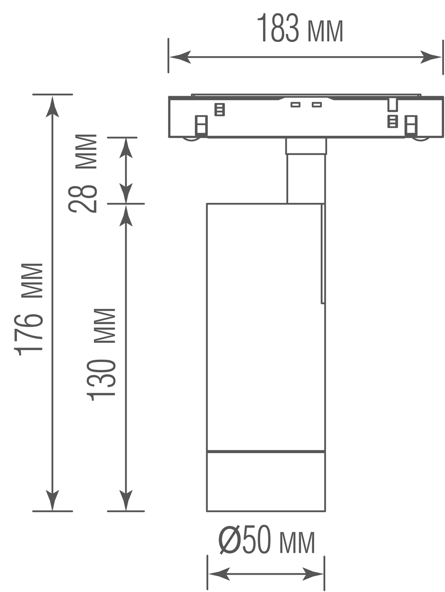 Светодиодный светильник Donolux DL20295NW10W