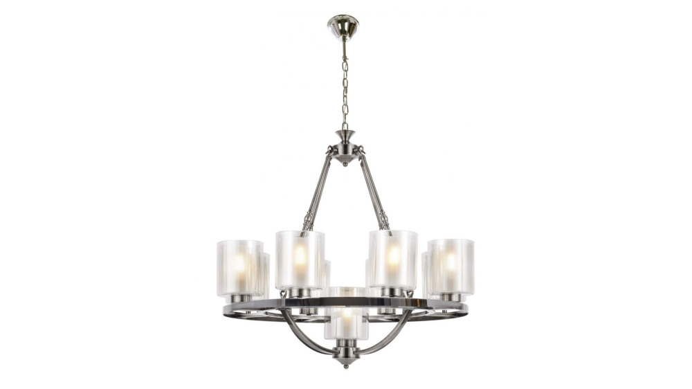 Подвесной светильник   Lumina Deco LDP 1220-9 CHR+WT