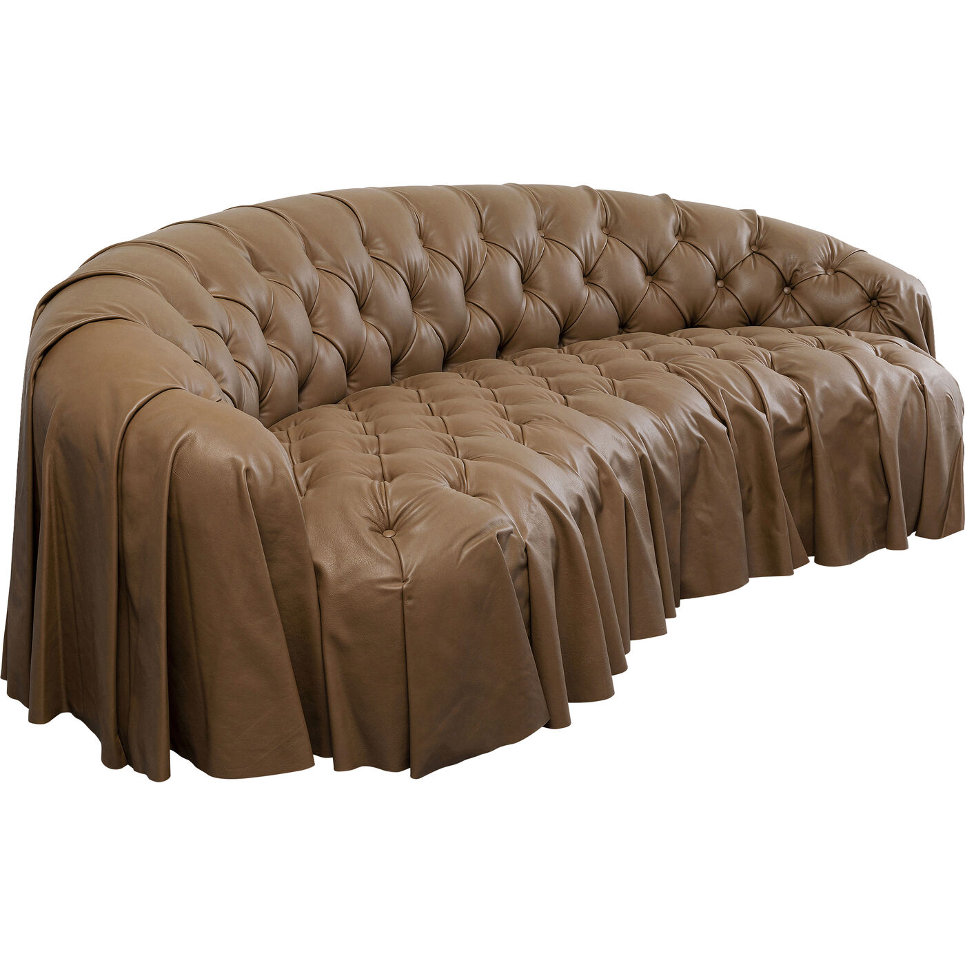 Диван трехместный Drapes 226 см KARE 87795