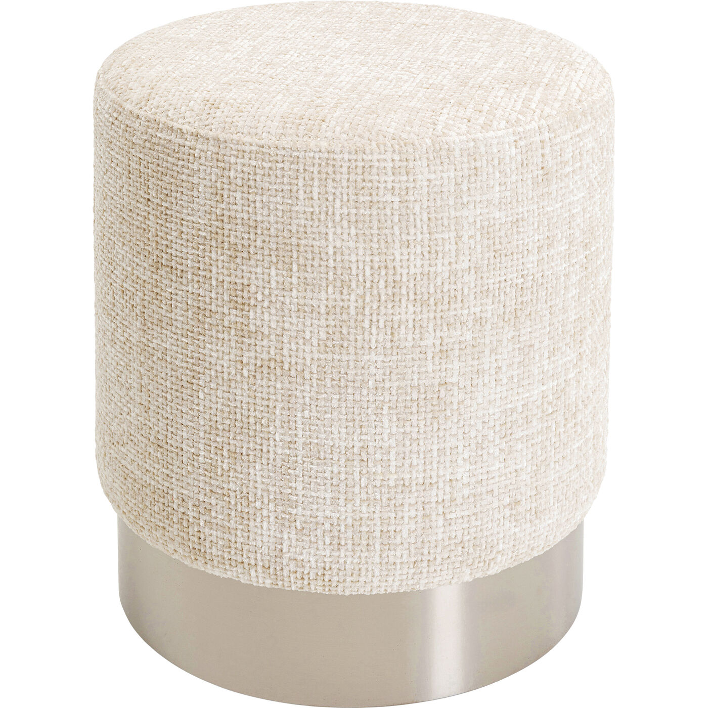 Пуф Cherry Dining Silber Beige Ø39cm KARE 70538