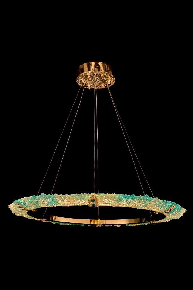 Люстра подвесная Fluorite FL1096-7PB