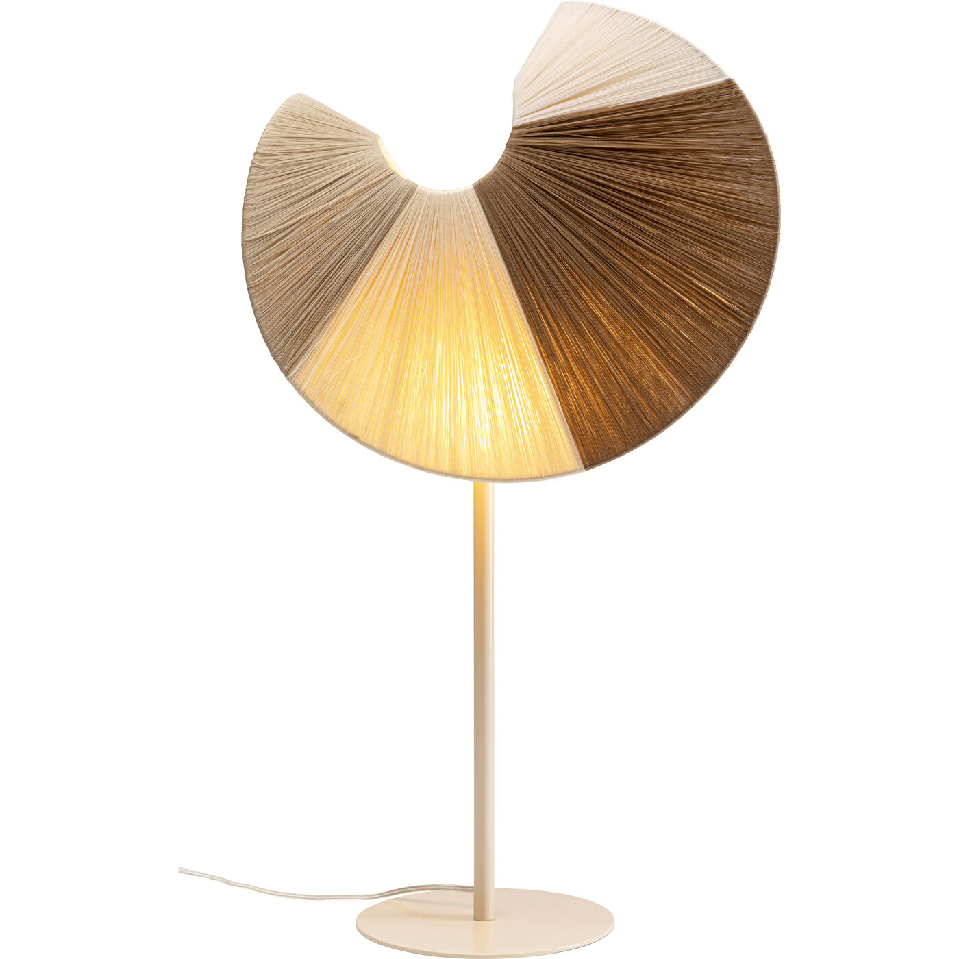 Светильник настольный Sella Beige 72cm KARE 58328