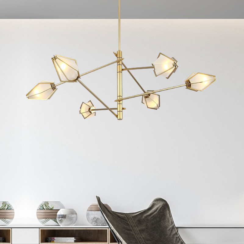 Люстра Harlow Spoke Chandelier Grey by ImperiumLoft