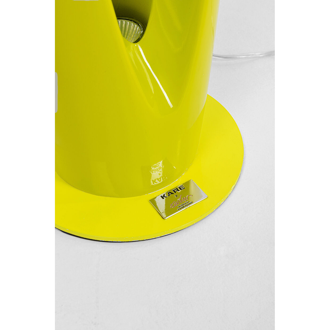 Светильник напольный  KARE x Karim Rashid Flow Flame Green 132cm KARE 57748