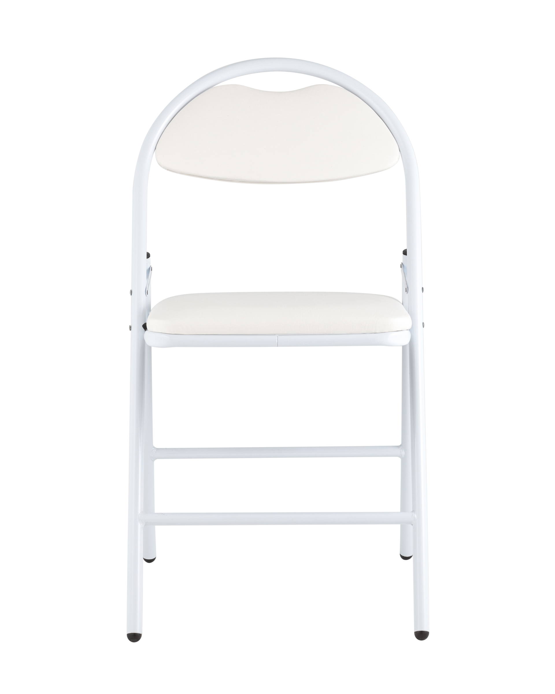 Стул складной Hagen экокожа белый каркас белый Stool Group