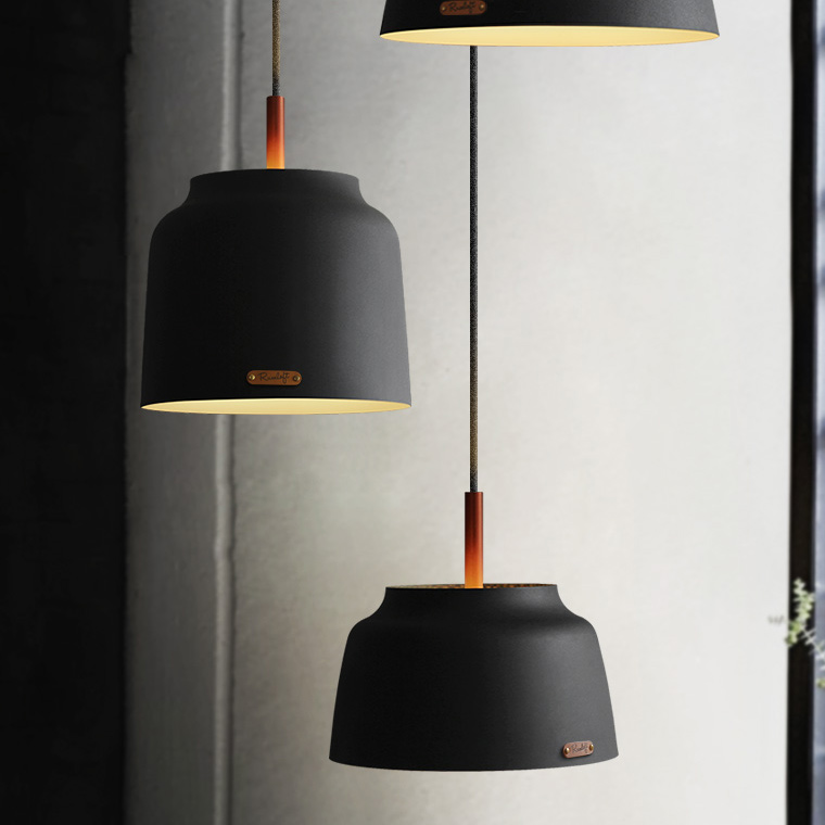 Подвесной светильник RUMLOFT D30 Black by ImperiumLoft
