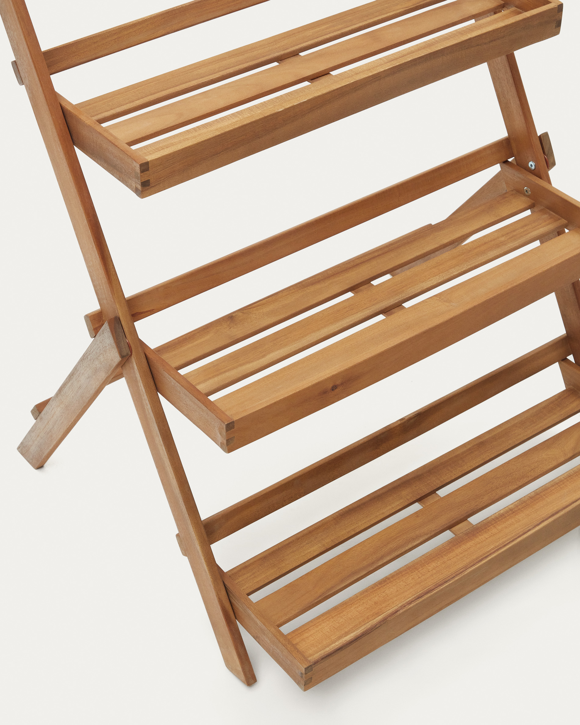 Victora Уличный стеллаж из массива акации 70 x 85 см La Forma (ex Julia Grup)