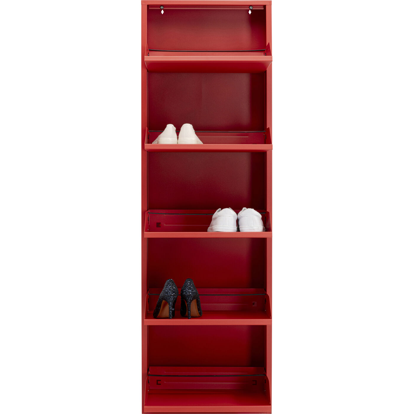 Полка для обуви Caruso 5 Red (MO) KARE 71082