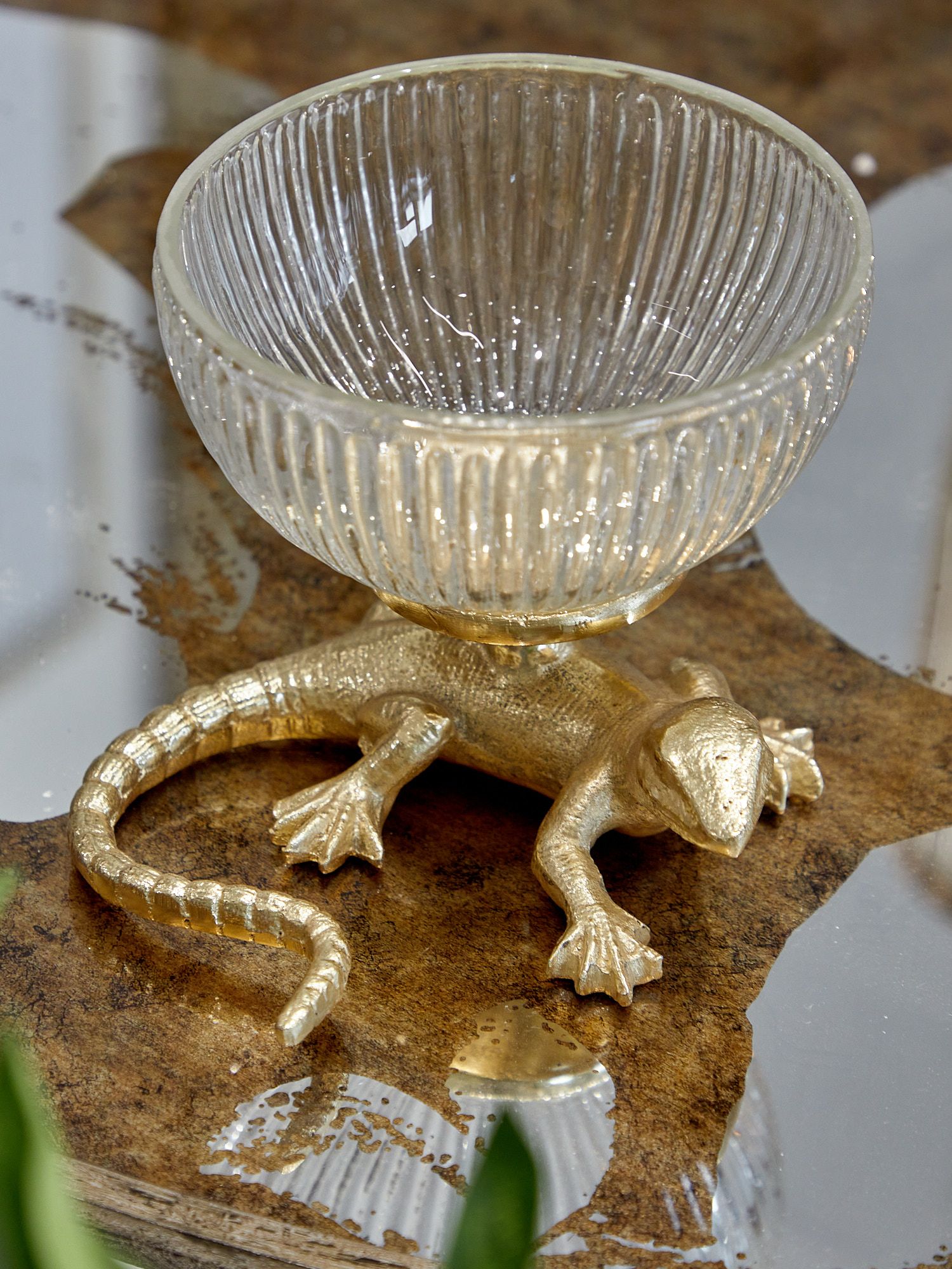 Чаша на ящерице Glasar D5567