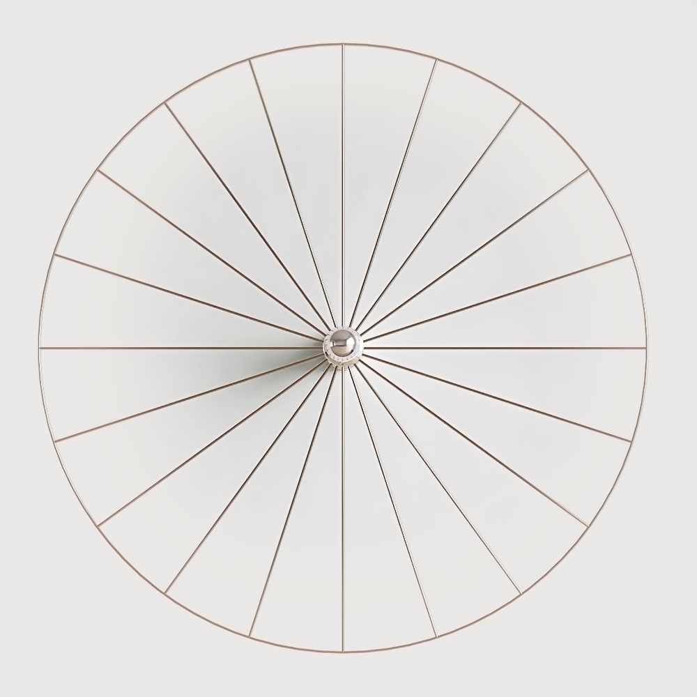 Бра Wheel 90 cm хром + цоколь 5 cm хром Aromas del Campo