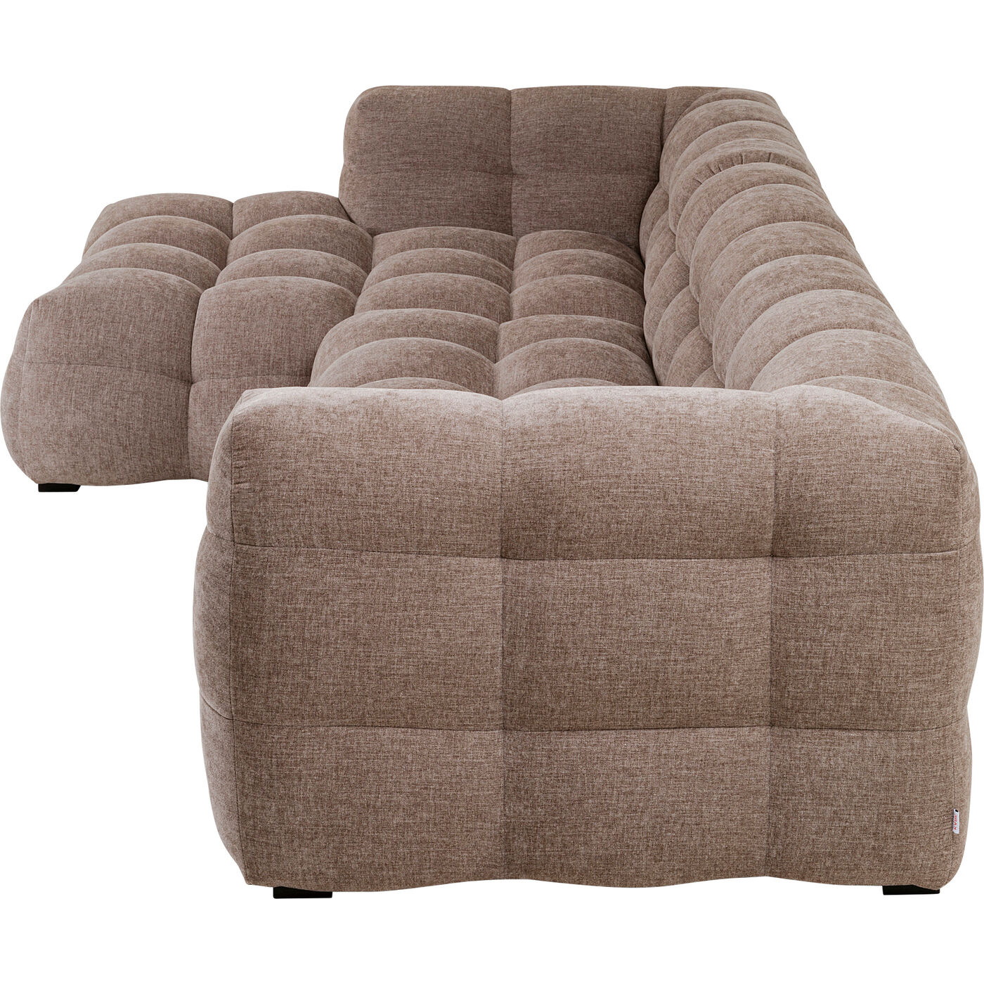 Диван угловой левосторонний Salamanca Light Brown Left 320cm KARE 70638