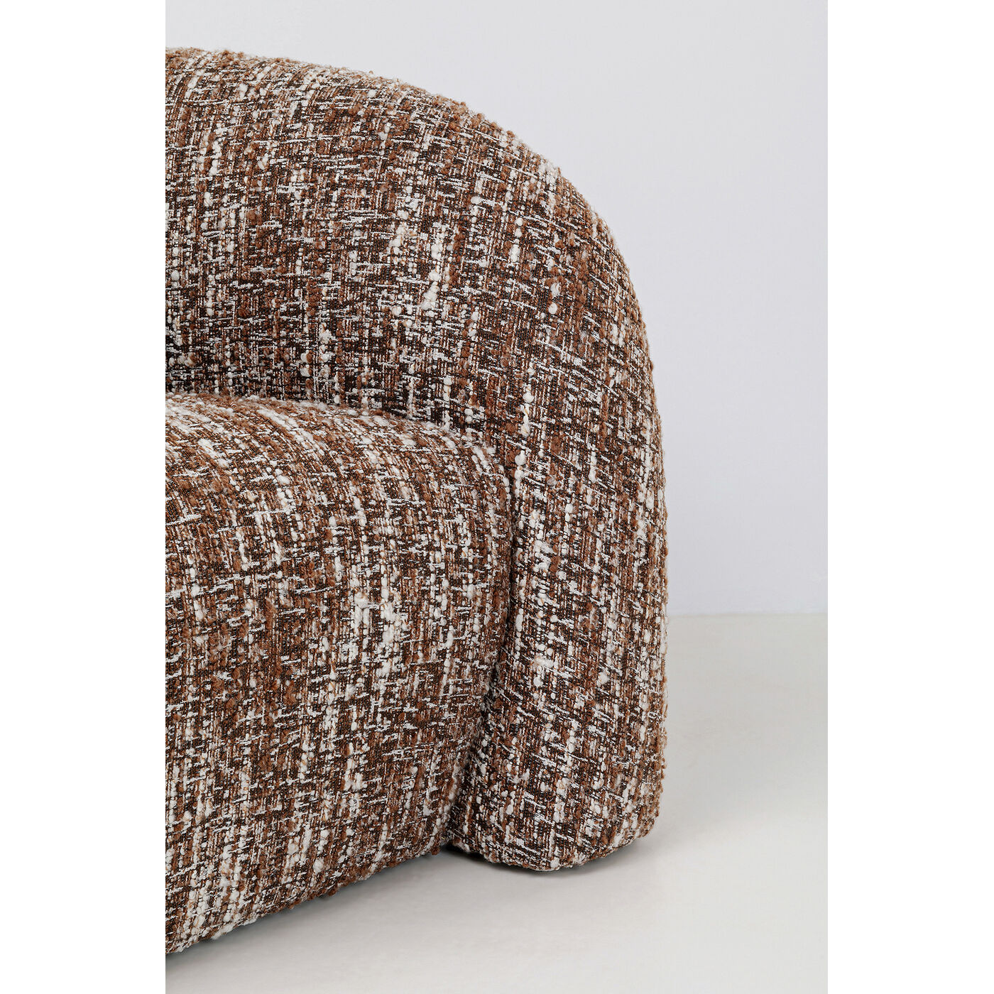 Диван 2-х местный Livia Melange Brown 201cm KARE 88035