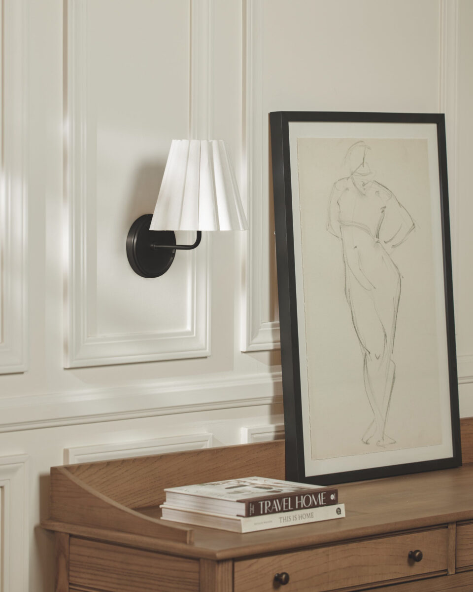 Чёрное бра Джилл Louvre Home JJ11087-1WB