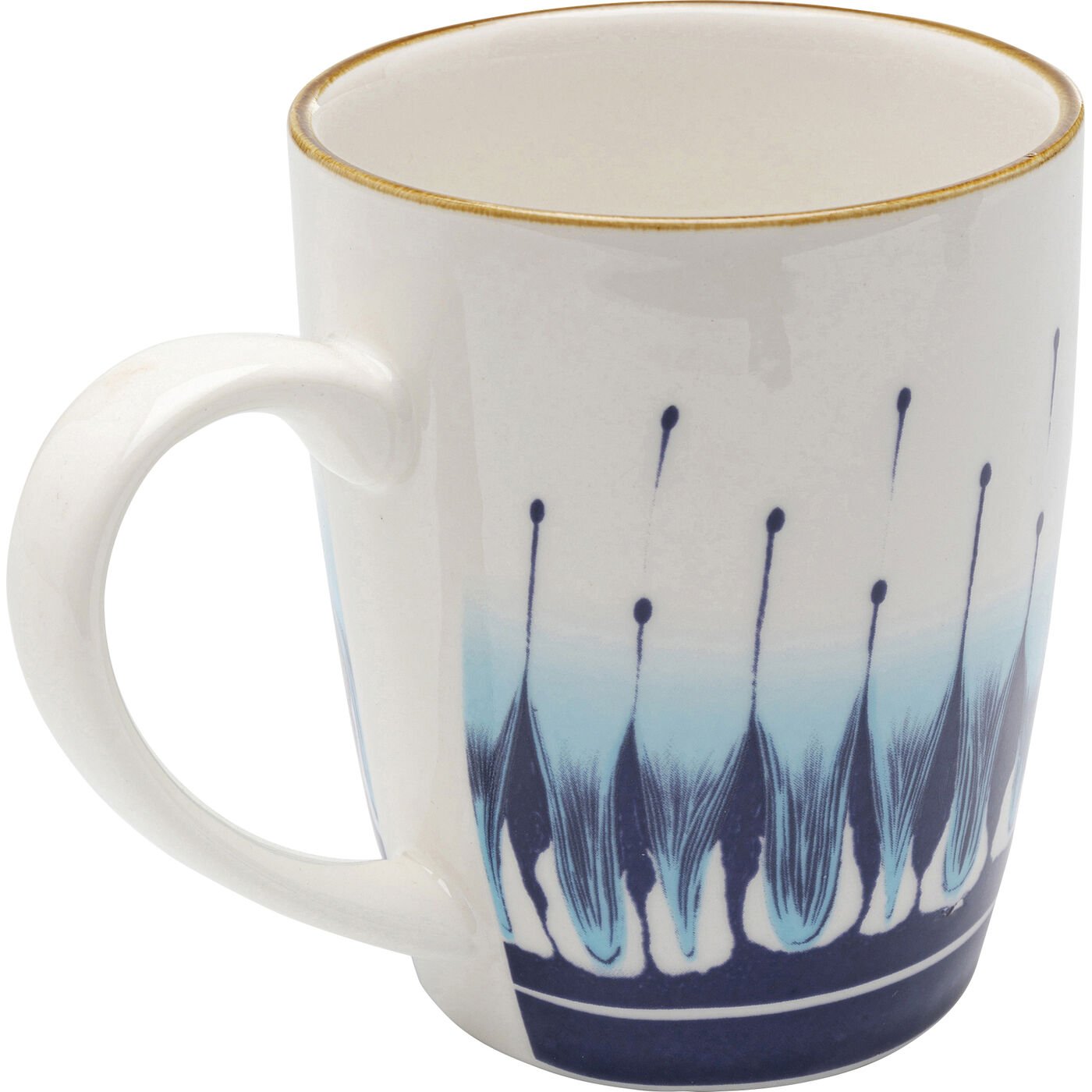Кружка Swirl Blue KARE 57490