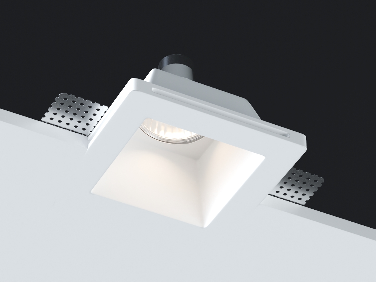 Светильник встраиваемый гипсовый Donolux DL270SQ1W