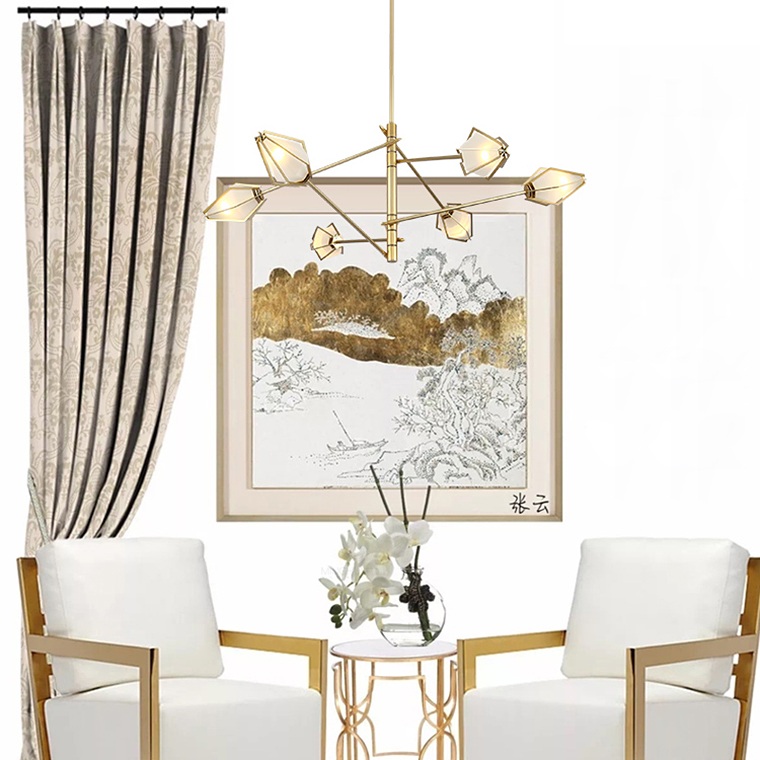 Люстра Harlow Spoke Chandelier Grey by ImperiumLoft