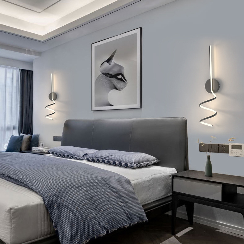 Настенный светильник DAMARIS WALL H50 White Трехцветный свет by ImperiumLoft