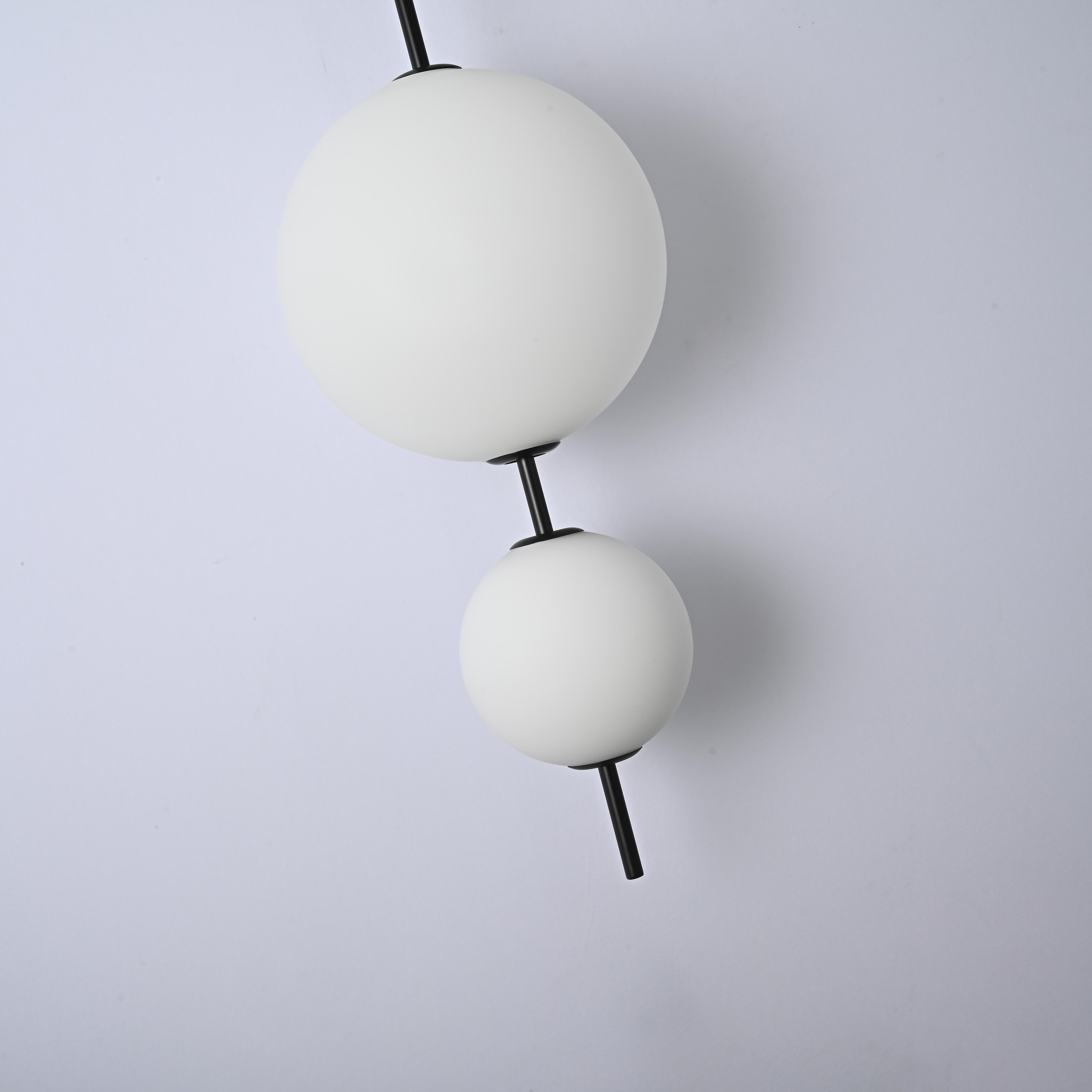 Подвесной светильник White beads Pendant D50 by ImperiumLoft
