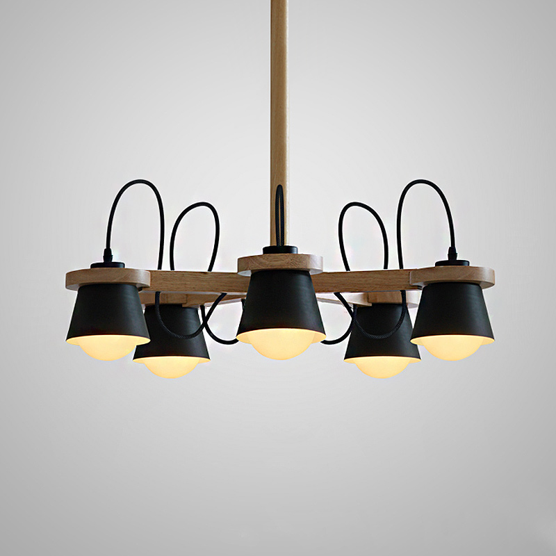 Люстра потолочная NATURA B5 Black by ImperiumLoft