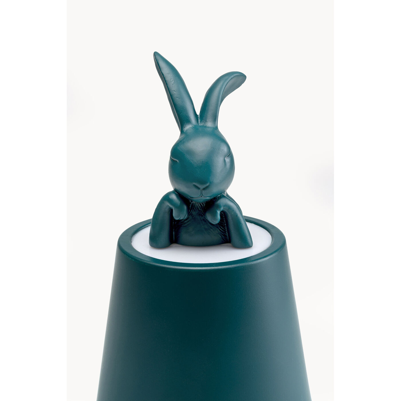 Светильник настольный Animal Rabbit LED Pink 29cm KARE 58430